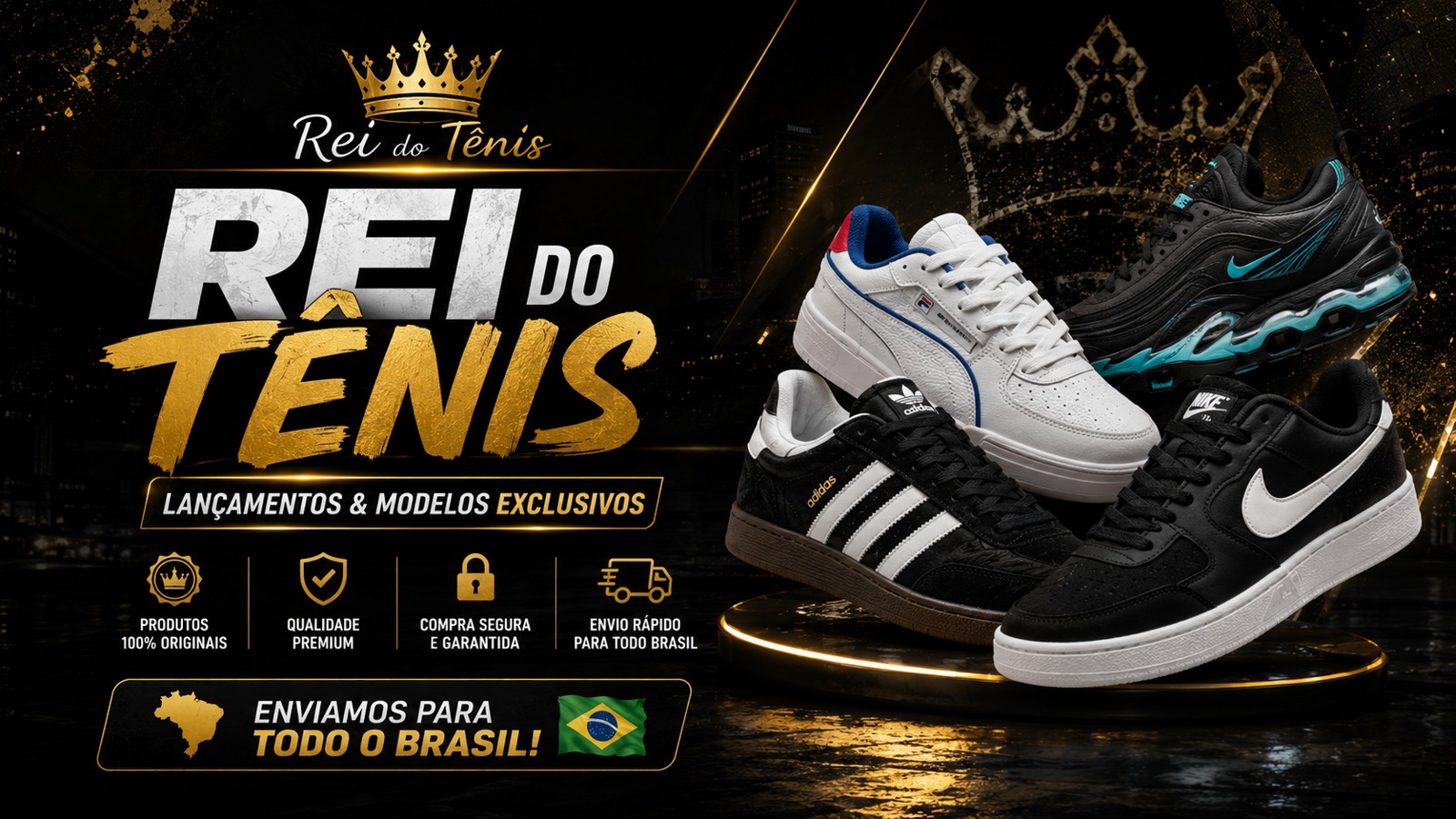 Capa promocional Rei do Tênis